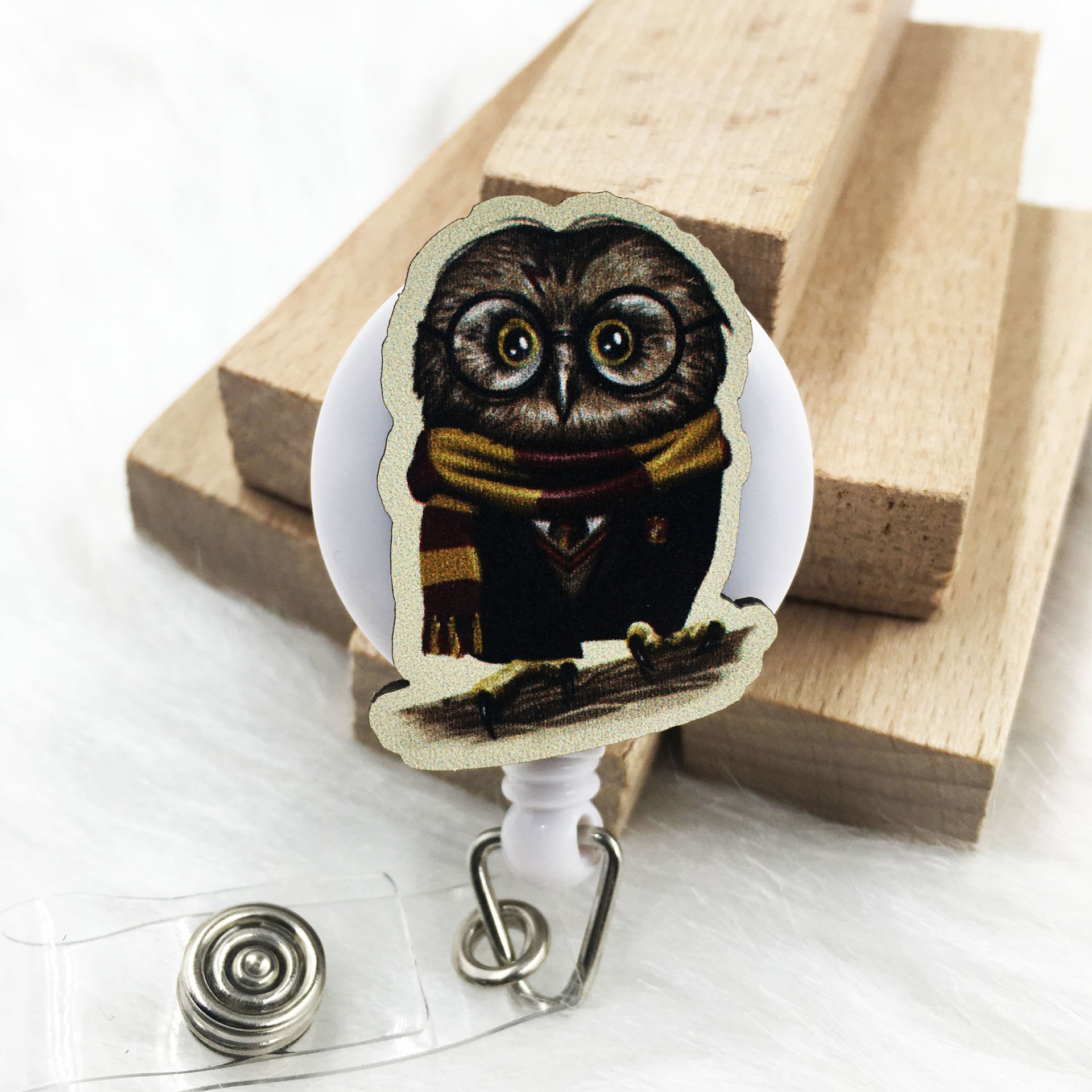Postacı Baykuş Yoyo Kart Askısı - YH1