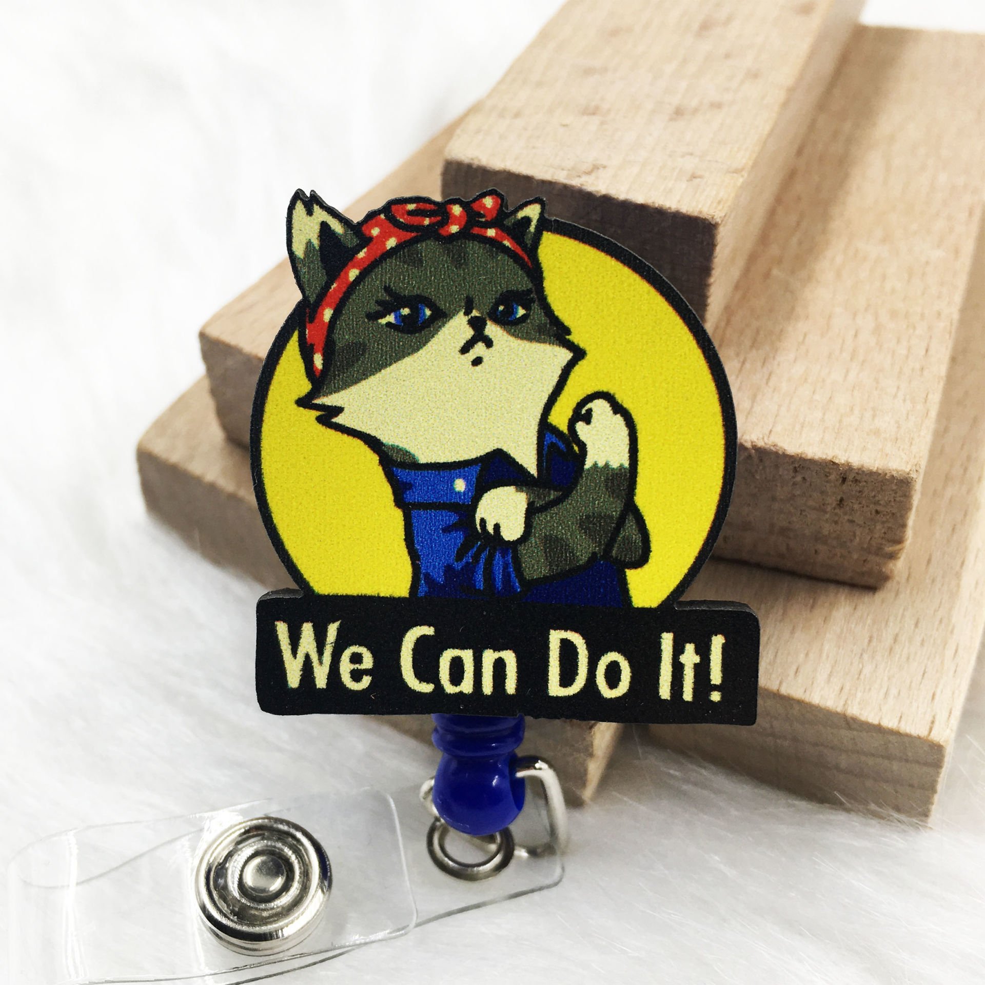 We Can Do It Desenli Yoyo Kartlık - YF6