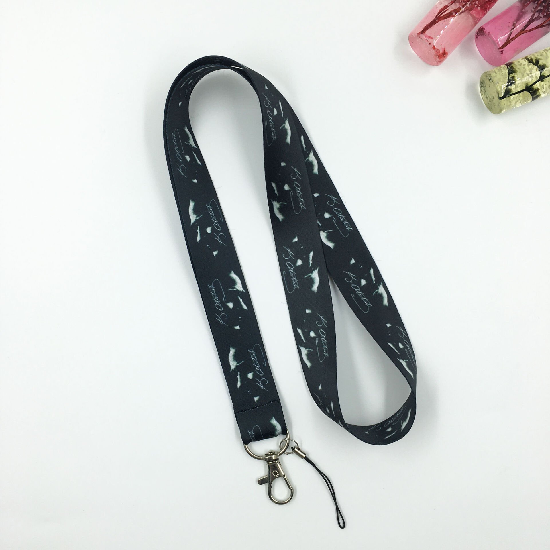 Atatürk Desenli Yaka Kartı - Boyun Askı İpi