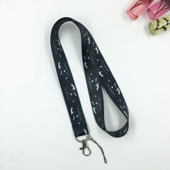 Atatürk Desenli Yaka Kartı - Boyun Askı İpi