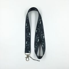 Atatürk Desenli Yaka Kartı - Boyun Askı İpi