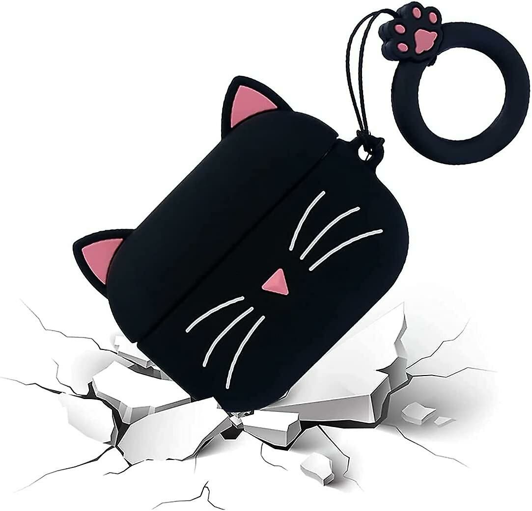 Kedi Silikon AirPods Pro Kılıf