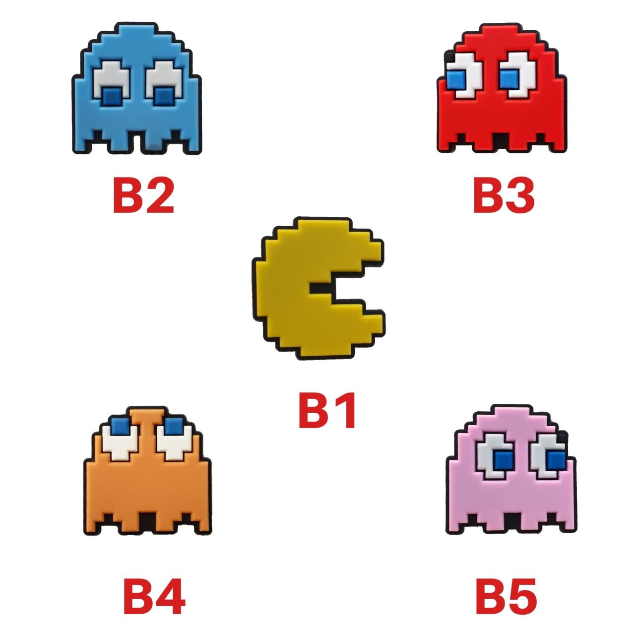 Pac-Man Crocs Terlik Süsleri