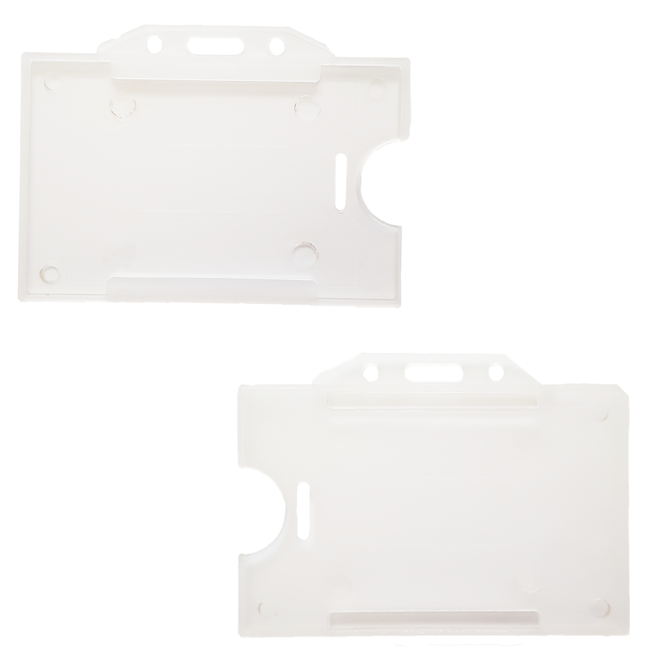 Yatay Kart Koruyucu Şeffaf