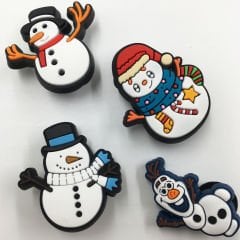 Kardan Adam Crocs Terlik Süsleri