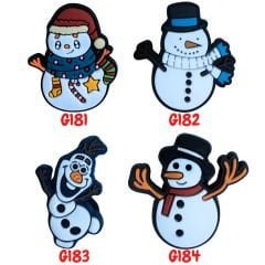 Kardan Adam Crocs Terlik Süsleri