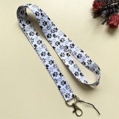 Pati Desenli Yaka Kartı - Boyun Askı İpi