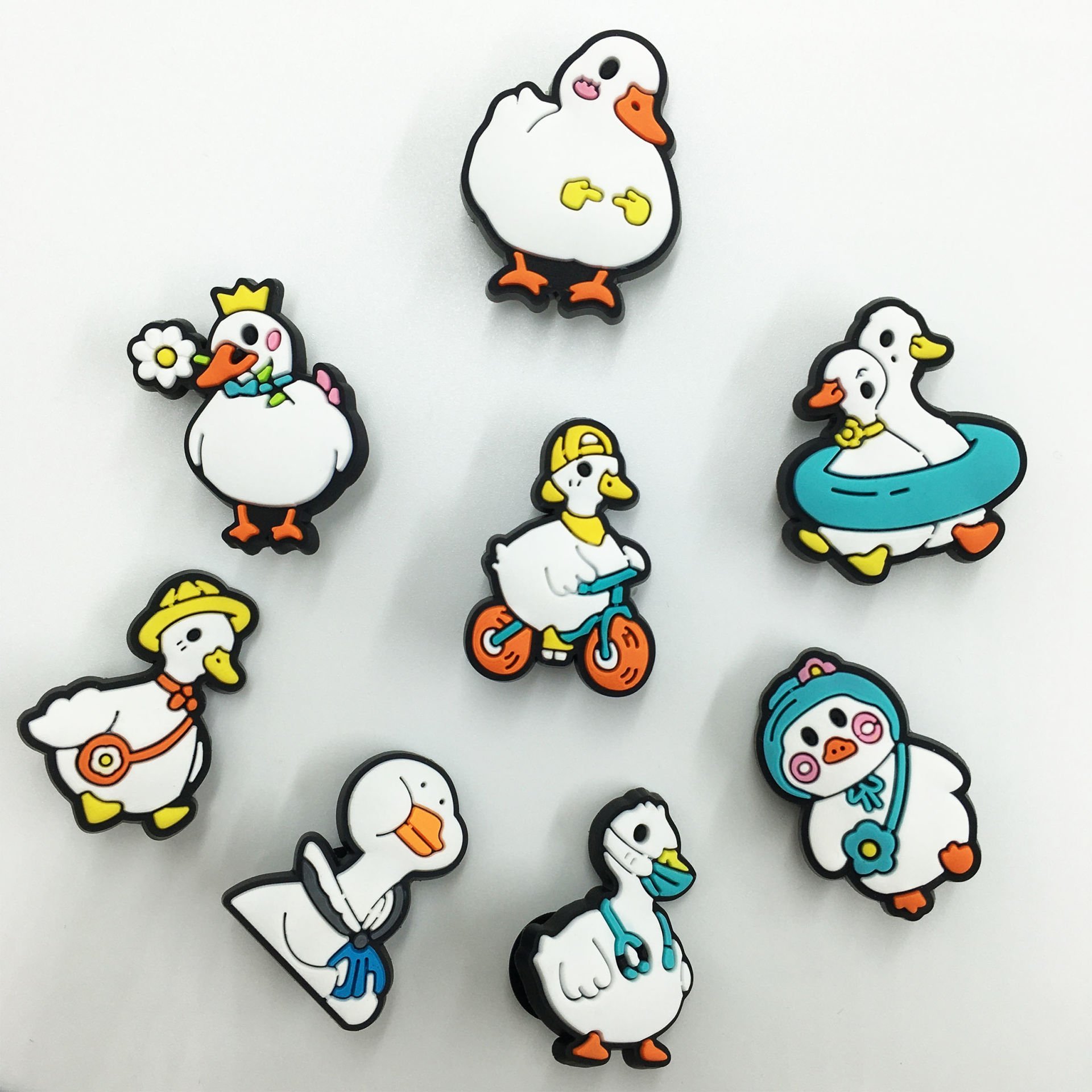 Sevimli Ördekler Crocs Terlik Süsleri