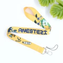 Anestezi Yaka Kartı - Boyun Askı İpi