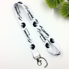 K.Atatürk (Beyaz) Yaka Kartı - Boyun Askı İpi