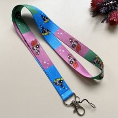 Powerpuff Yaka Kartı - Boyun Askı İpi