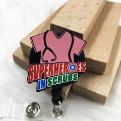 Superheroes In Scrubs Pembe Yoyo Kartlık - YT5