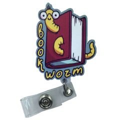 Kitap Kurdu Yoyo Kart Askısı - YD12 - YD13 - YD14 Gri