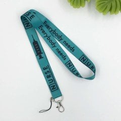 Everybody Needs Nurse Yaka Kartı - Boyun Askı İpi